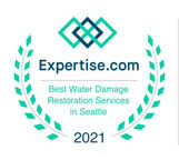 Expertise.com award winner for best water damage restoration services in seattle