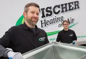 Fischer Heating and Air technicians