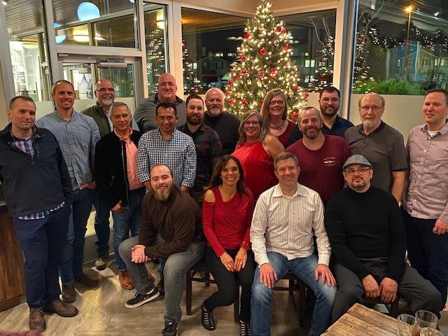 Fischer Restoration Team At Holiday Party