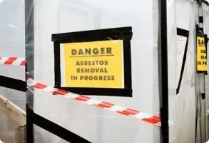 Asbestos Removal Warning Sign