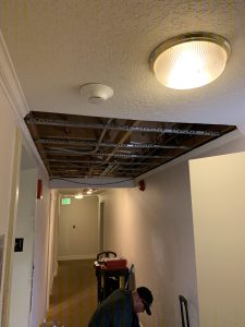 Water Damage To Ceiling