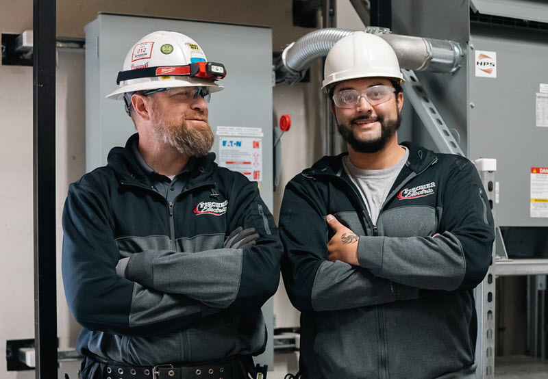 Smiling Fischer Electrician