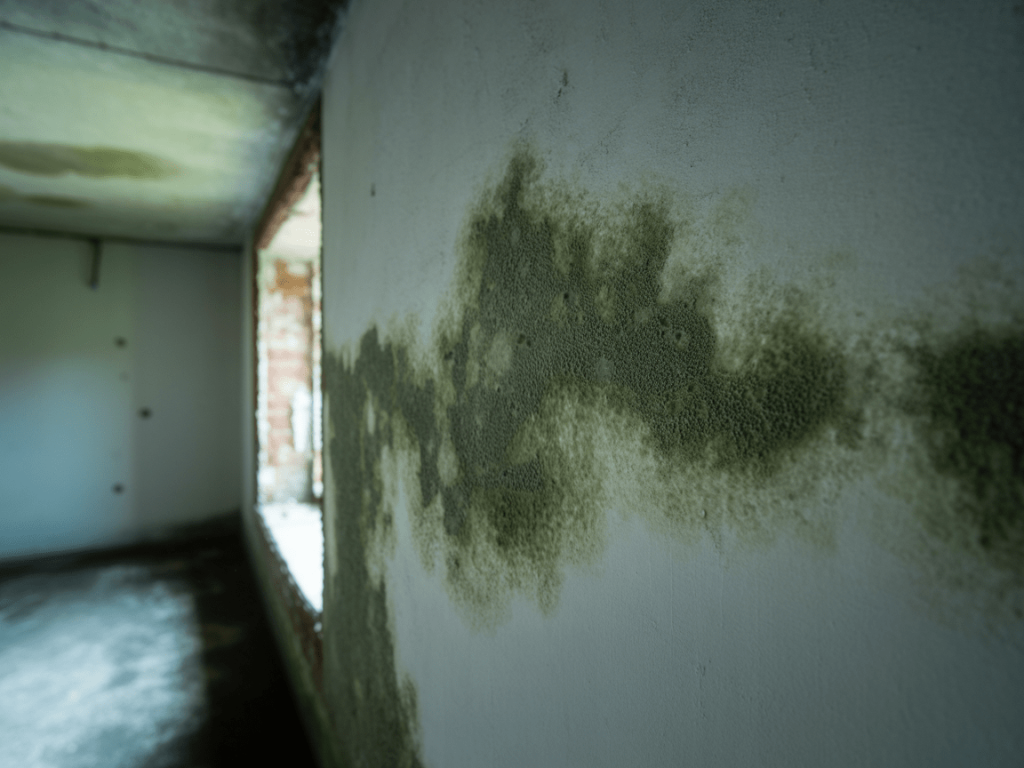 mold on a wall